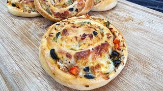 Pizza Roll | Pizza Pinwheel | Pizza Recipe