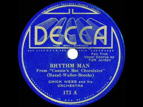 1934 Chick Webb - That Rhythm Man (Taft Jordan, vocal)