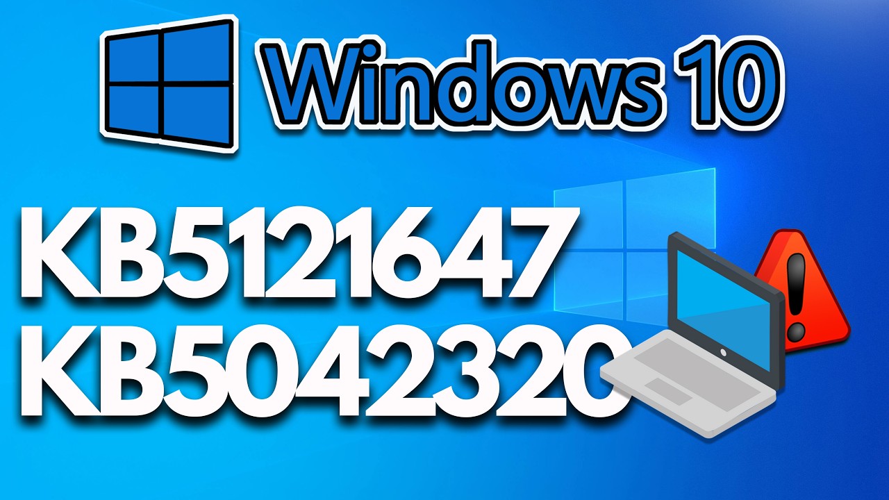 2026-08 Update KB5121647/KB5042320 Not Installing In Windows 10 PC FIX