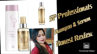 Wella Professionals SP shampoo and serum // My Haircare Products //Honest Review