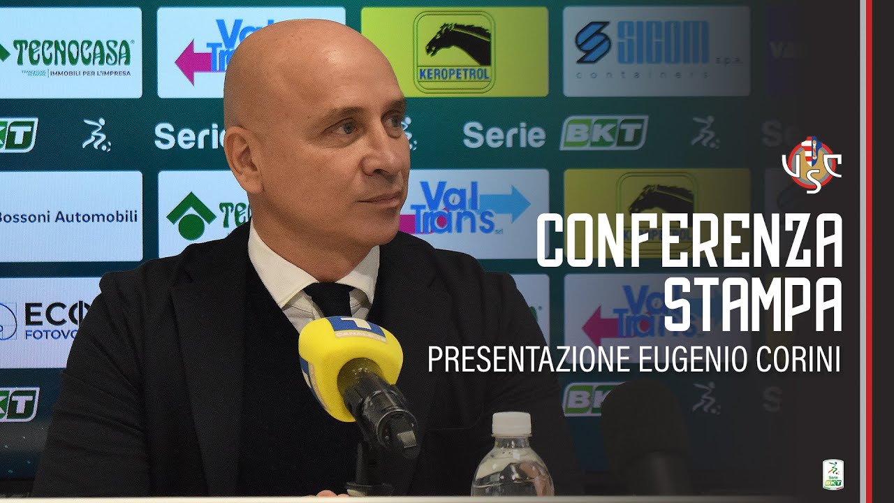 Cremonese, Corini si presenta: “A Palermo obiettivi diversi”
