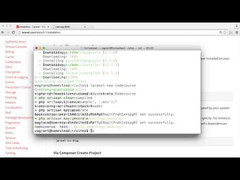 Laravel Homestead Guide Installing Laravel 3 4