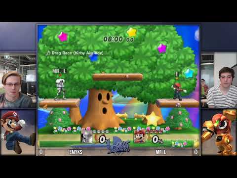 QUT Smash 10 Project M  - WR2 - Emyks (Mario) vs Mr. L (Samus)