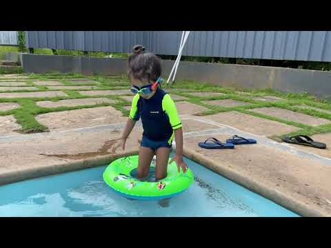 Shanay Enjoys Swimming