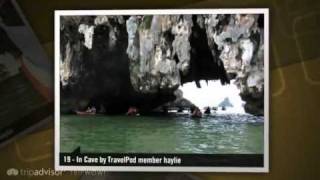 preview picture of video 'Floating Muslim Village Haylie's photos around Koh Panyi Island, Phang Nga Bay, Thailand'