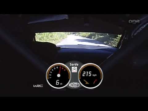 Rally Bulgaria 2010 - Dani Sordo reaches 216 km/h