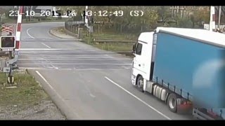 Pendolino crash with truck in Czech (few angles) and very similar situation with better ending. Pendolino crash with truck in Czech (few angles) and very similar situation with better ending.