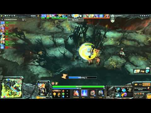 Alliance vs Sigma - Game 2 (Starladder VIII - LAN - WB Finals)