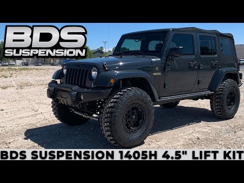 BDS 1405H  4.5" Lift Kit 2012-2018 Jeep Wrangler 4-Door (JK) 4WD