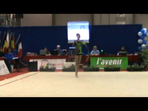 Charlotte Van Hoof Hoop Eurygym  Cup 2011