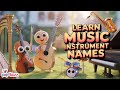 Fun Learning Musical Instrument Names Educational Song For Kids