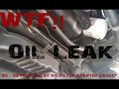 05-09 Mustang GT Oil filter adapter gasket