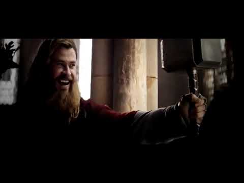 Thor gets his hammer(mjolnir) back + wildest audience reaction |Avengers Endgame|