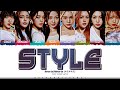 CORRECT Hearts2Hearts STYLE Lyrics 하츠투하츠 STYLE 가사 Color Coded Han Rom Eng ShadowByYoon