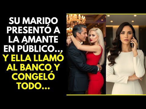 SU MARIDO PRESENTÓ A LA AMANTE EN PÚBLICO… Y ELLA LLAMÓ AL BANCO Y CONGELÓ TODO