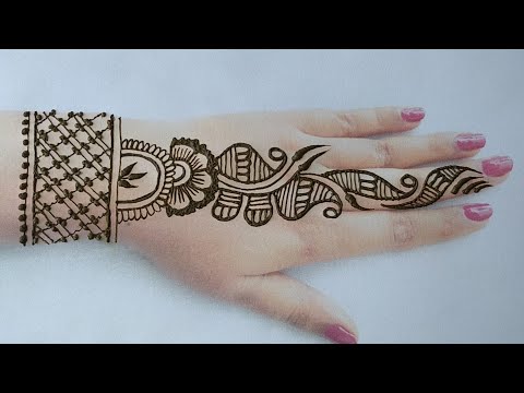 #Simple Arabic Mehndi Art Designs for hand 2019 *New Latest Mehndi designs * Beautiful henna on hand Video