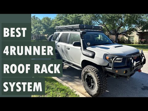 ROOF RACK INSTALL: the Best Roof Rack for the Toyota 4Runner! Greenlane Off-Road Roof Rack System