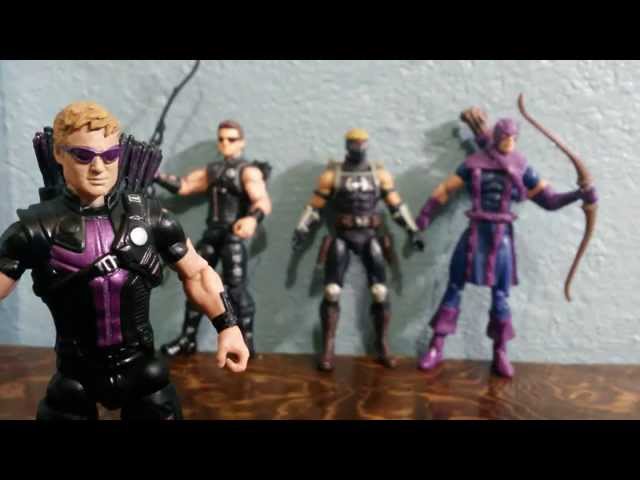 Vídeo relacionado con Marvel Hawkeye Retro Classic Pose Bow Arrow Camiseta