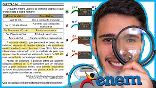 O Quadro Mostra Valores De Corrente Elétrica