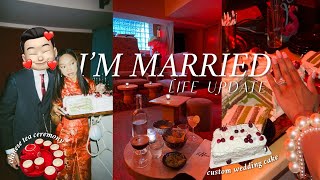 I'm married! wedding drama + starting college at 29 + our Chinese tea ceremony| Facetime Life Update