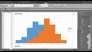 How To... Create an Overlapping Histogram in Excel