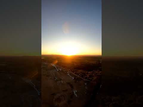 🌅 Um espetáculo da natureza no coração do Vale do Taquari!