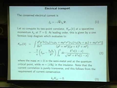The Quantum Phases of Matter (Lecture 2) by Subir Sachdev
