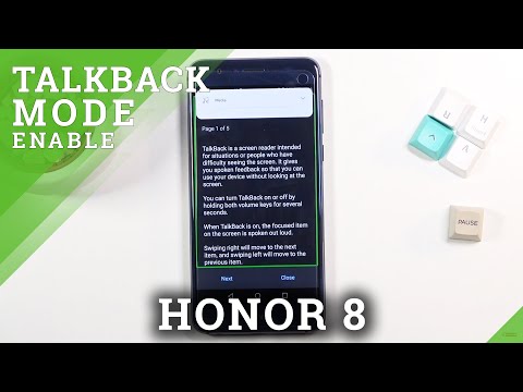 How to Use TalkBack on HONOR 8 – Activate TalkBack