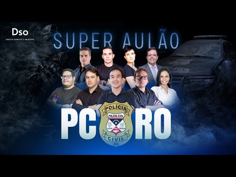 Aulão gratuito concurso PC RO - Simples e Objetivo