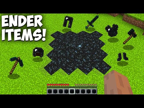 Uncovering NEW ENDER ITEMS in Minecraft