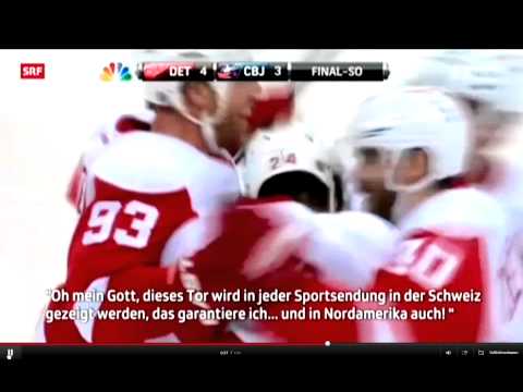 Amazing NHL Penalty von Brunner (Red Wings-Columbia)