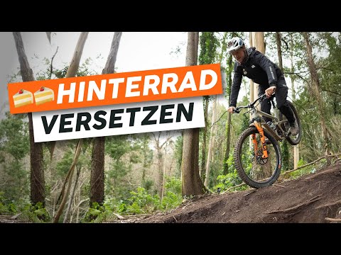 Hinterrad versetzen im Trail | DER Gamechanger für enge Kurven | MTB & eBike Fahrtechnik
