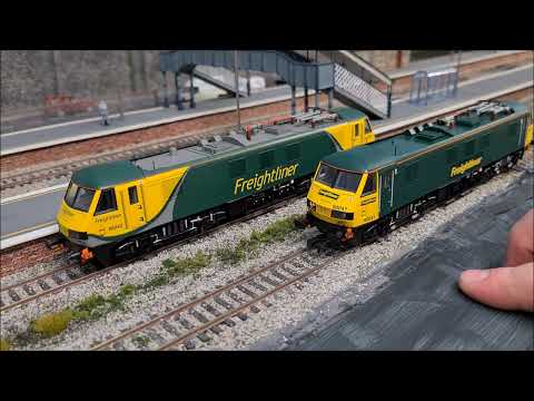 New Bachmann Class 90 Freightliner Green DCC Sound Fitted Unboxing