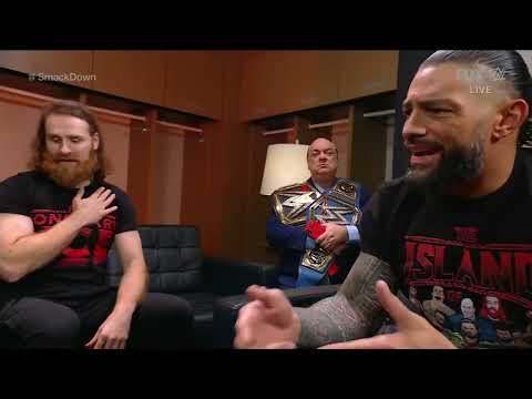 Roman Reigns Apologizes Sami Zayn - WWE Smackdown 1/6/23 (Full Segment)