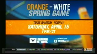 Longhorn Network Commercial April 7, 2017 part 5