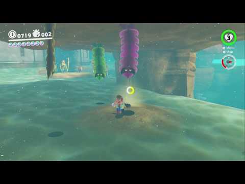Bubblaine Northern Reaches ~ Seaside Kingdom ~ Super Mario Odyssey - No Commentary 1bm