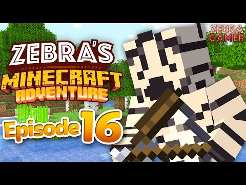 Zebra's Minecraft Adventure Part 16 - Bow and Arrow Battle!