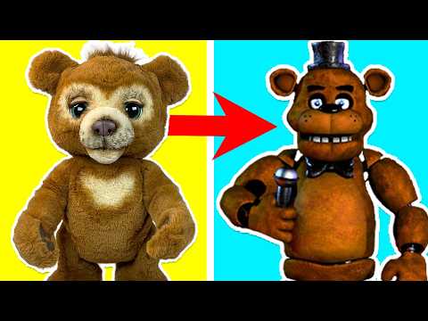FNAF Toy Animatronic TRANSFORMATION Into FREDDY FAZBEAR!