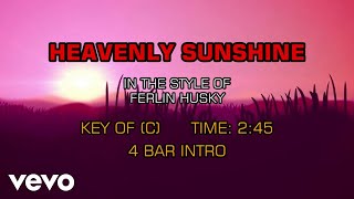 Ferlin Husky - Heavenly Sunshine (Karaoke)