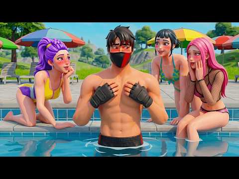 Der EINZIGE JUNGE auf einer NUR MÄDCHEN POOLPARTY!