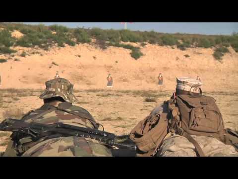 Des marines chez les marsouins du 3e RIMa - juillet 2012