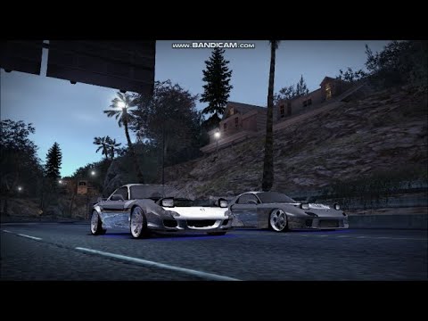 Need For Speed Carbon: Mazda RX-7 RZ (1) VS. Wolf
