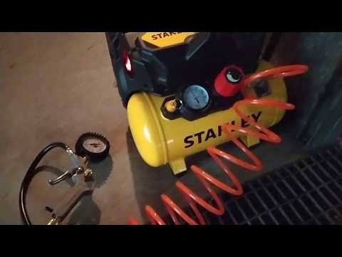 STANLEY DST 100/8/6 - Silenced Compressor (59dB)