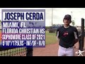 Joseph Cerda INF Class of 2021