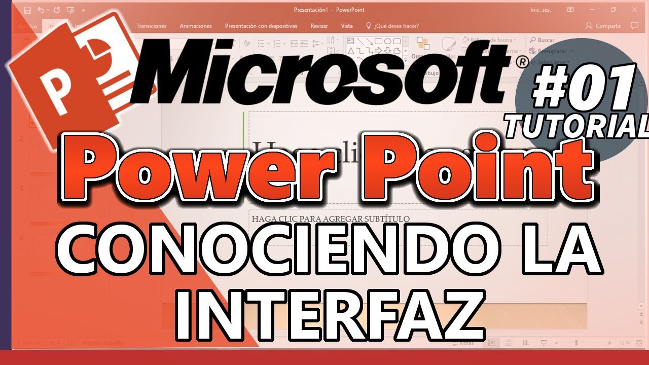 PowerPoint 2016 _ TUTORIAL 01: CONOCIENDO LA INTERFAZ