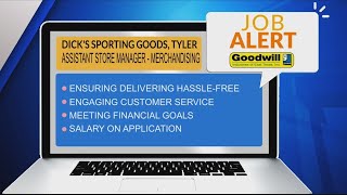 JOB ALERT: Dick's Sporting Goods in Tyler is looking for an Assistant Store Manager