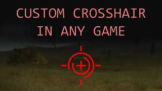 How to Get a Custom Crosshair on FiveM & Any other Game Free!!
