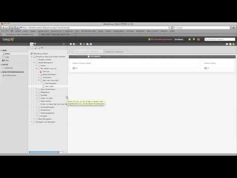 Typo3 Tutorial · Der Seitenbaum (Langversion)