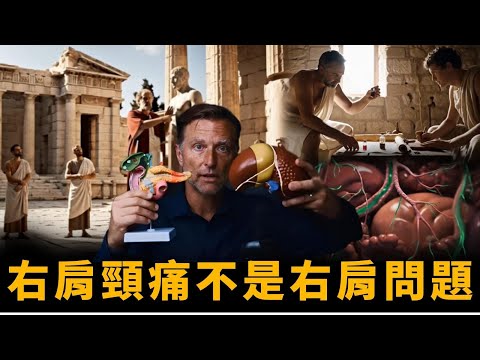 右肩頸痛、右肩胛痛或右臂痛嗎？這些症狀可能與肝臟或膽囊有關,柏格醫生 Dr Berg