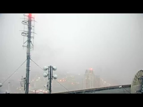 Snow Squall Time Lapse over Downtown Providence February 19, 2022